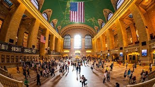 Walking Tour of Grand Central Terminal — New York City 【4K】🇺🇸 [upl. by Anneliese]