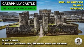 Caerphilly Castle  The Largest in Wales 2nd in Britain [upl. by Adniles]