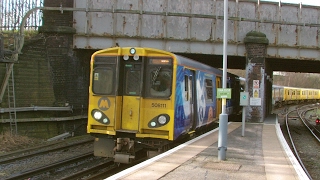 Half an Hour at 216  Birkenhead North Station 1022017  Class 507 508 terminus [upl. by Dur608]